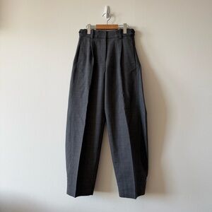 NWT COS wool blend barrel leg pants size 2
